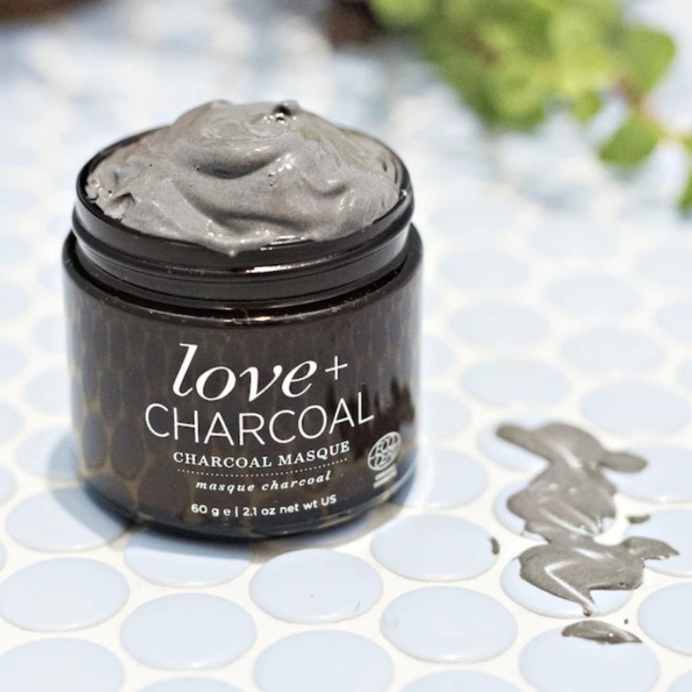 One Love Organics love + charcoal mask masque